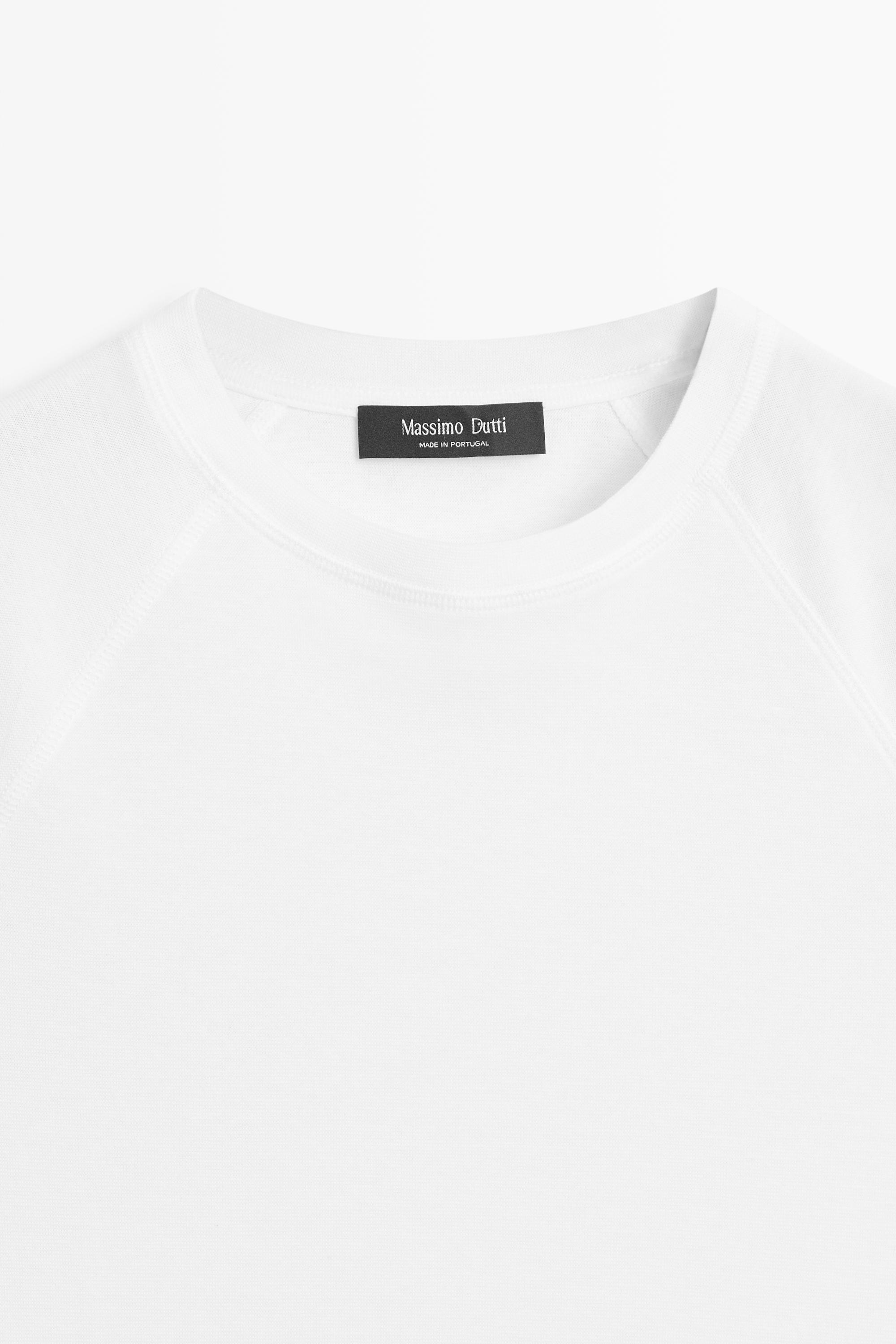 T-shirt à manches courtes raglan